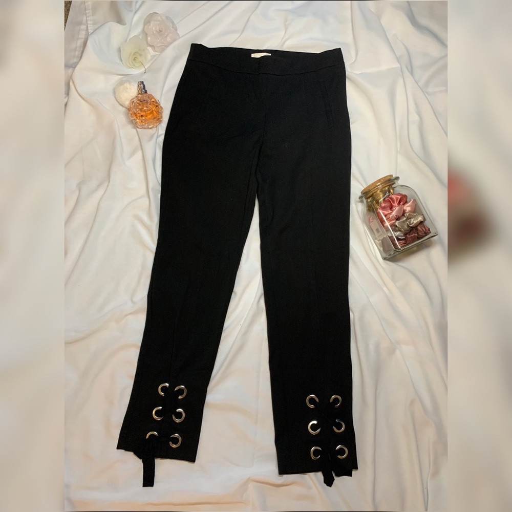 H AND M BLACK SLACKS